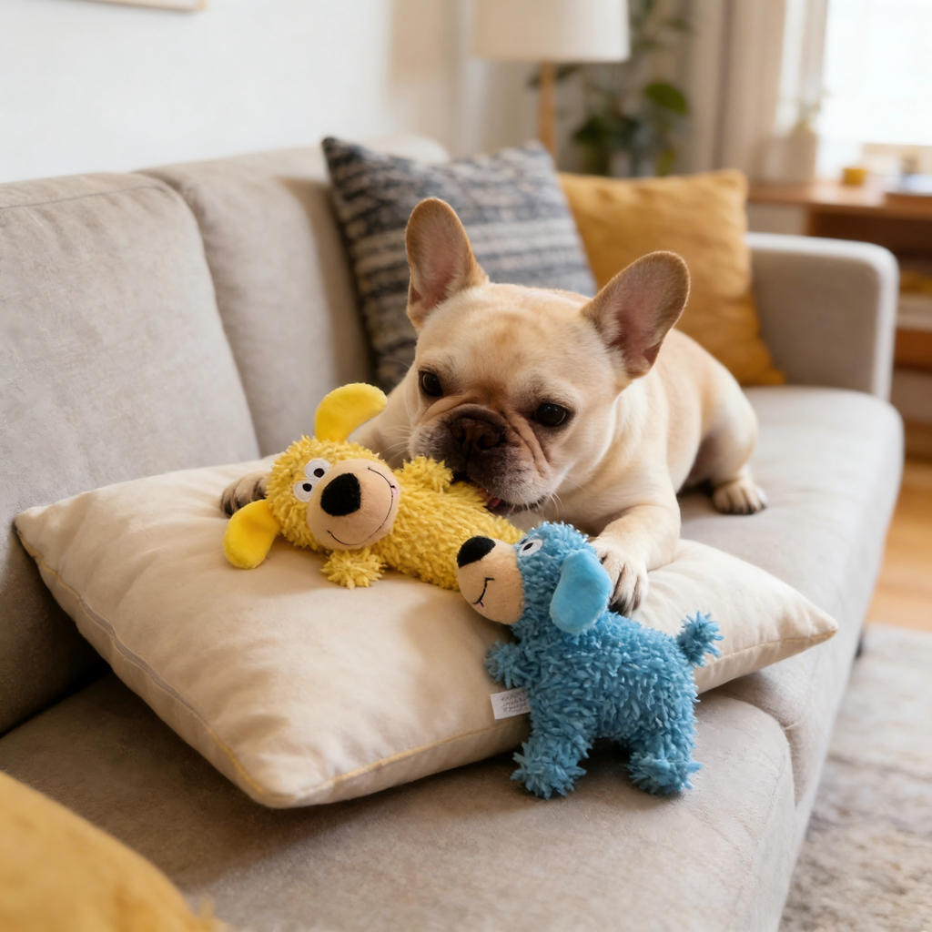 🐾 The Squeaky Dental Toy That Cleans Teeth While They Play!