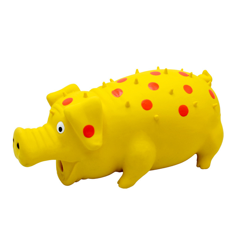 Latex Plush Pig Squeaky Dog Toy