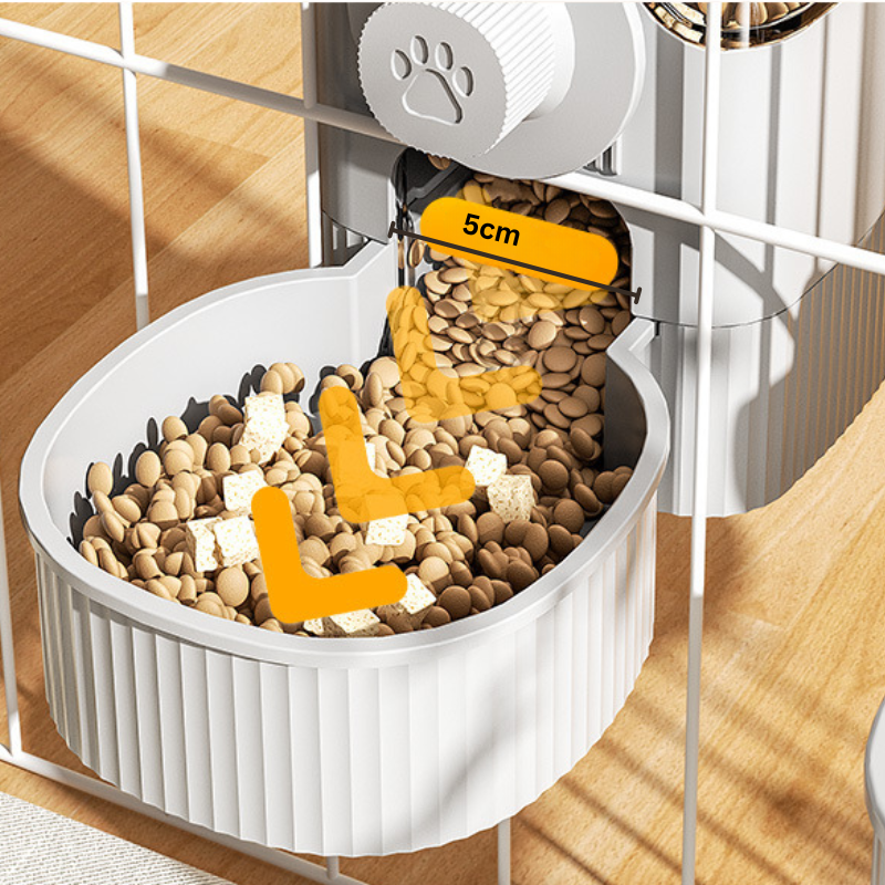 Automatic Pet Feeder And Water Dispenser