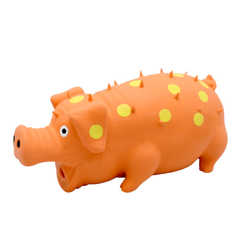 Latex Plush Pig Squeaky Dog Toy