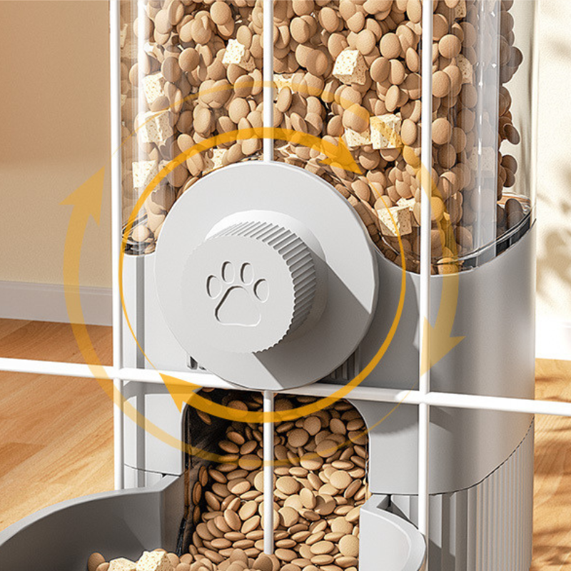 Automatic Pet Feeder And Water Dispenser