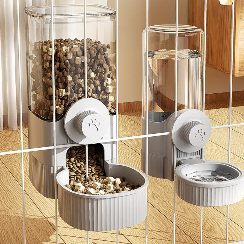 Automatic Pet Feeder And Water Dispenser