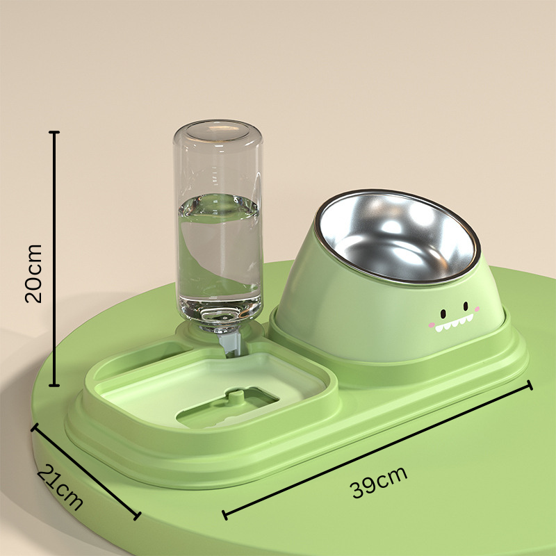 Pet Feeding Tray Water Fountain