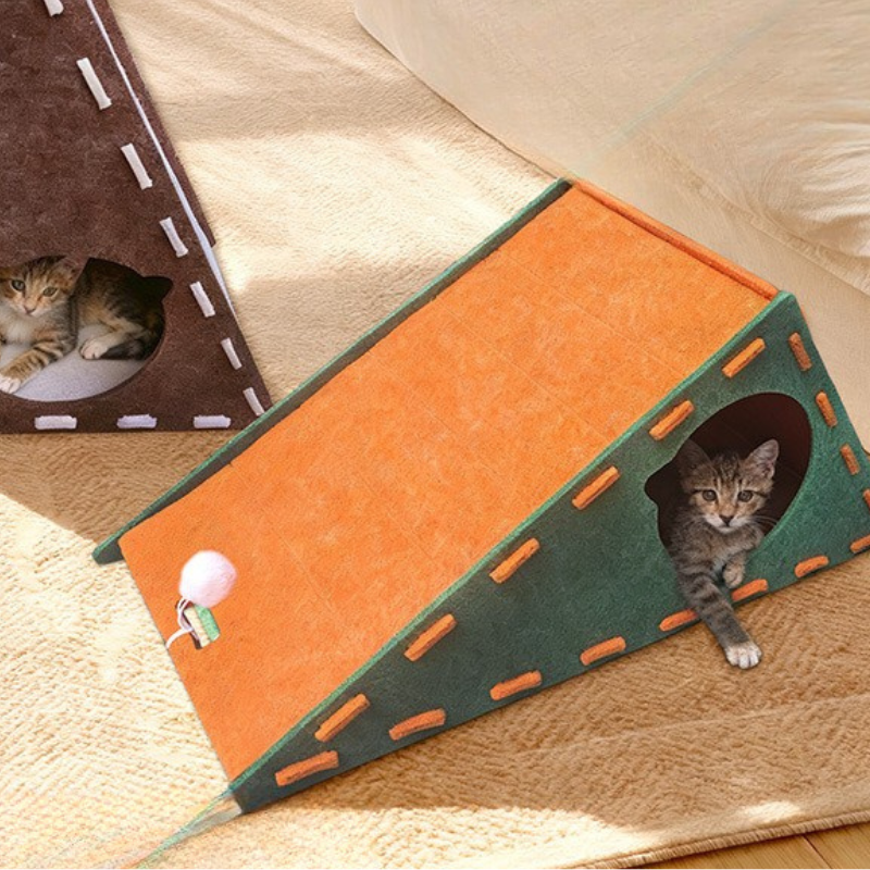 Cat Scratching Toy Climbing And Hideout House
