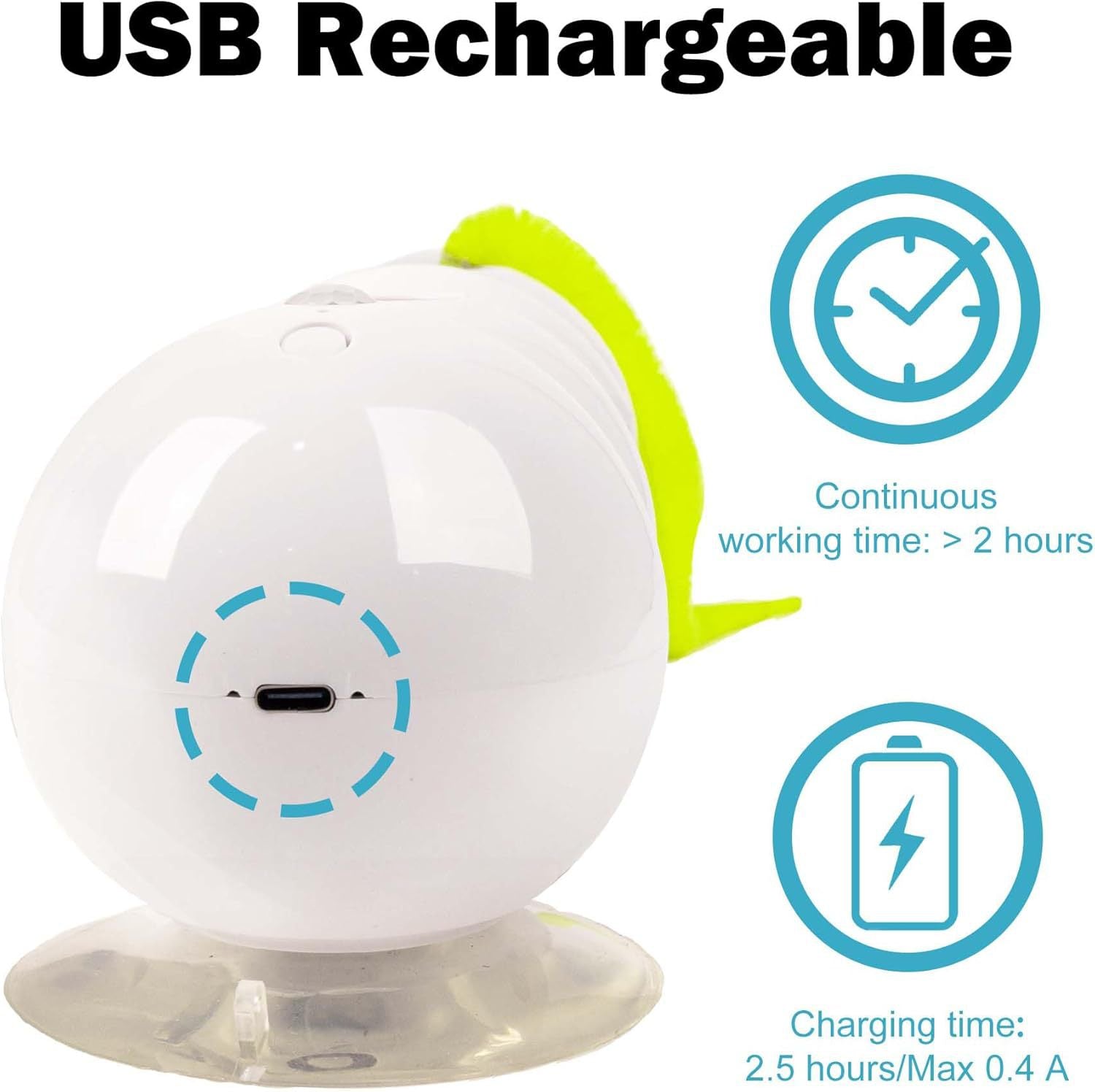 ⚡ 50% OFF FLASH SALE: Electric Feather Tail Cat Teaser Toy | Only $36.79 (Reg. $73.58)! ⚡