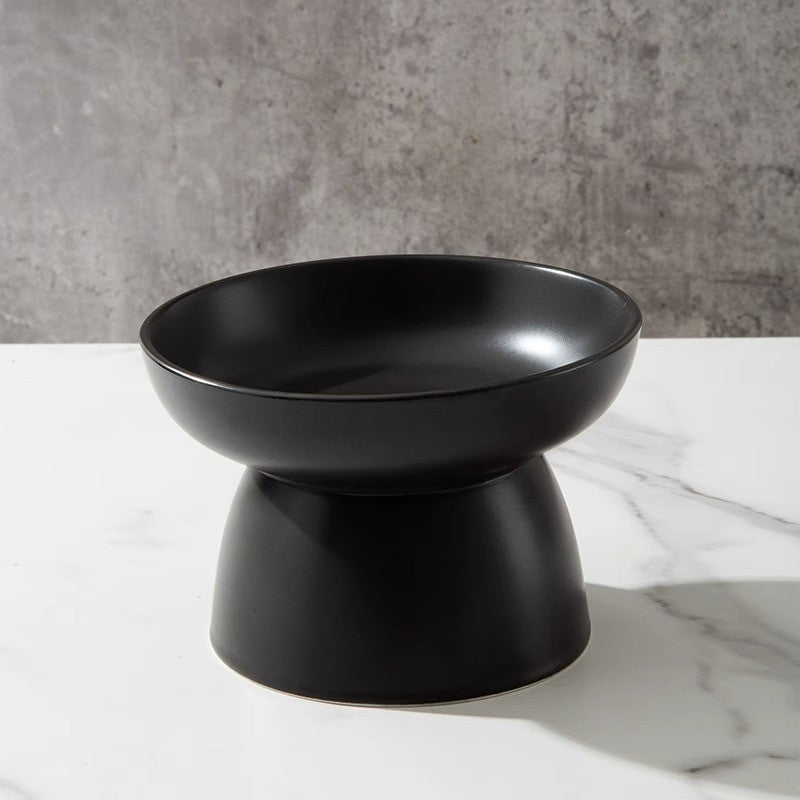 Japanese Style Cat Bowl Ceramic Waterer