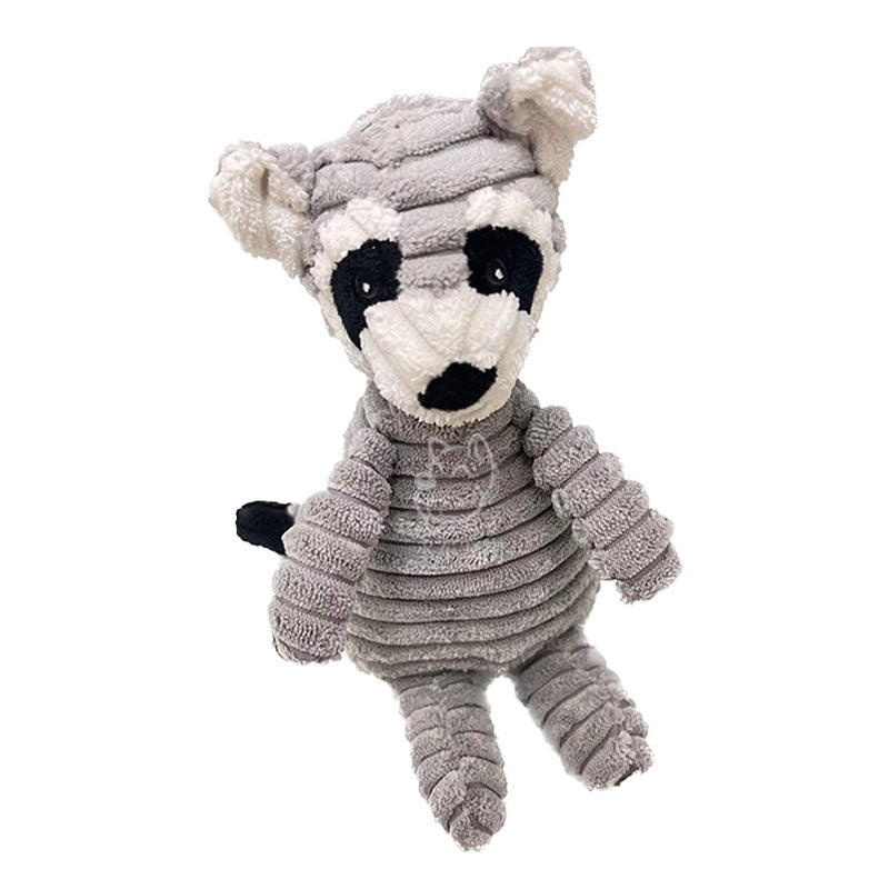 Pet Plush Zoo Family Squeaky Toys