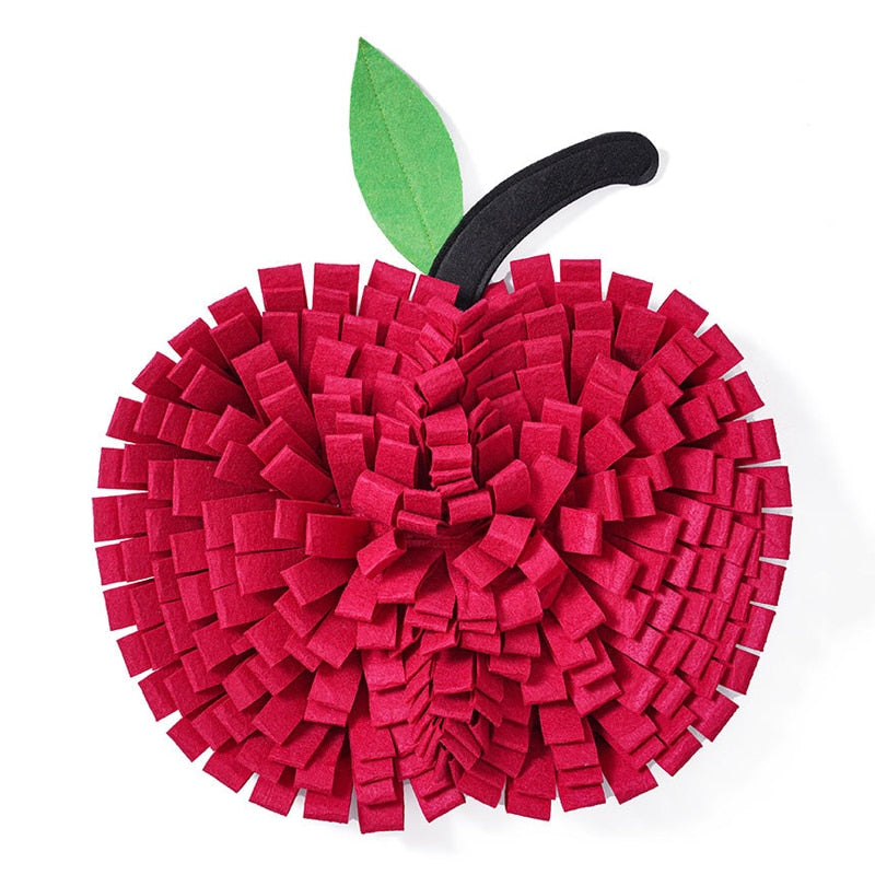 Fruit Fleece Dog Snuffle Mat