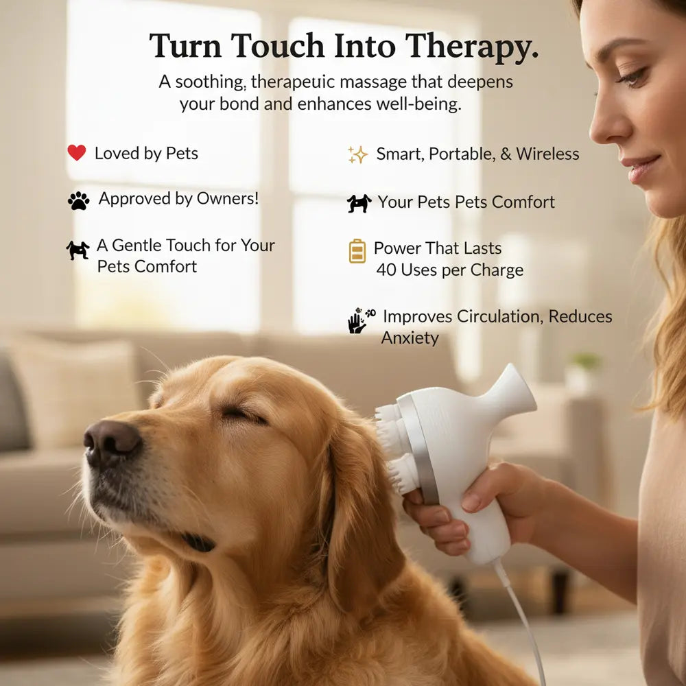 Paws-itive Relief: The Purrfect Ergonomic Massager for Aching Paws & More! 🐾✨