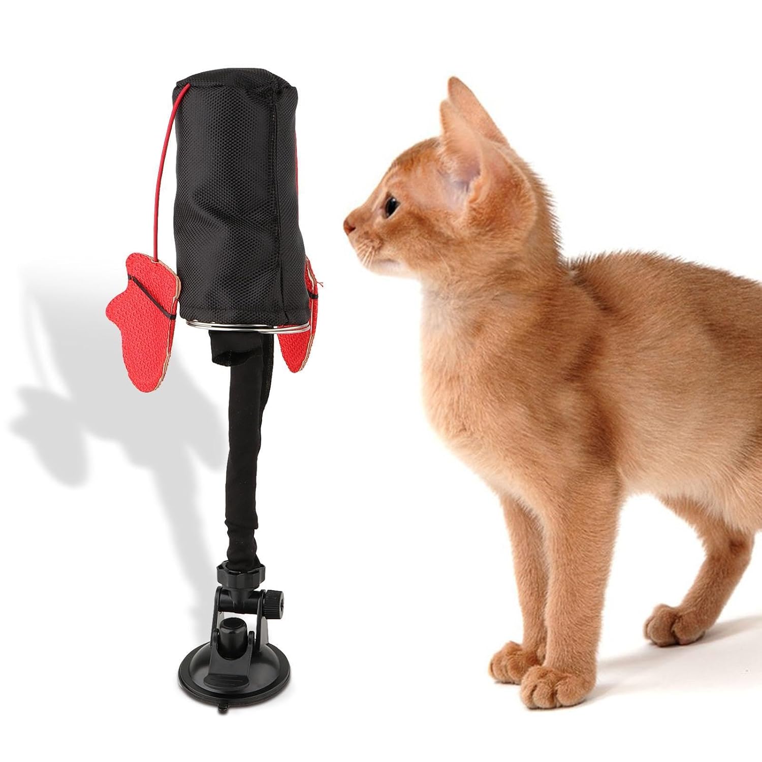 🎉 Fight Night For Cats! Boxing Bag Toy – Wobbles, Crinkles, & Keeps Them Busy!🥊