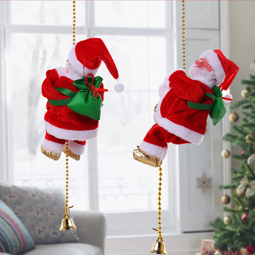 🔥 Climbing Santa Holiday Decor – 70% OFF LIMITED SET! 🔥
